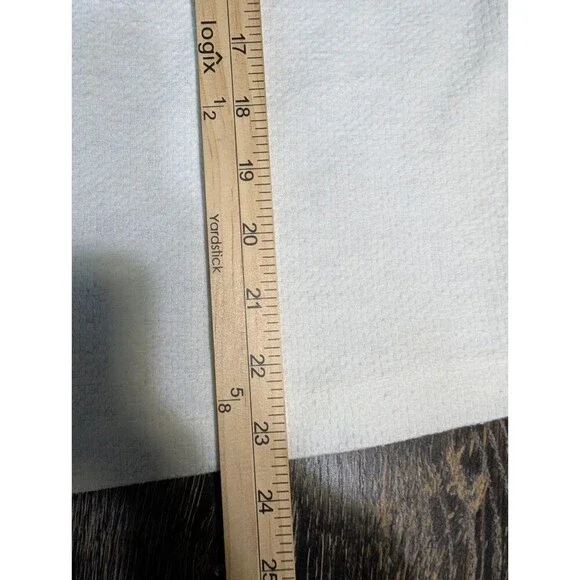 Anthropologie Eli Ari Lace Bell Sleeve Top Blouse White Medium - Picture 9 of 9